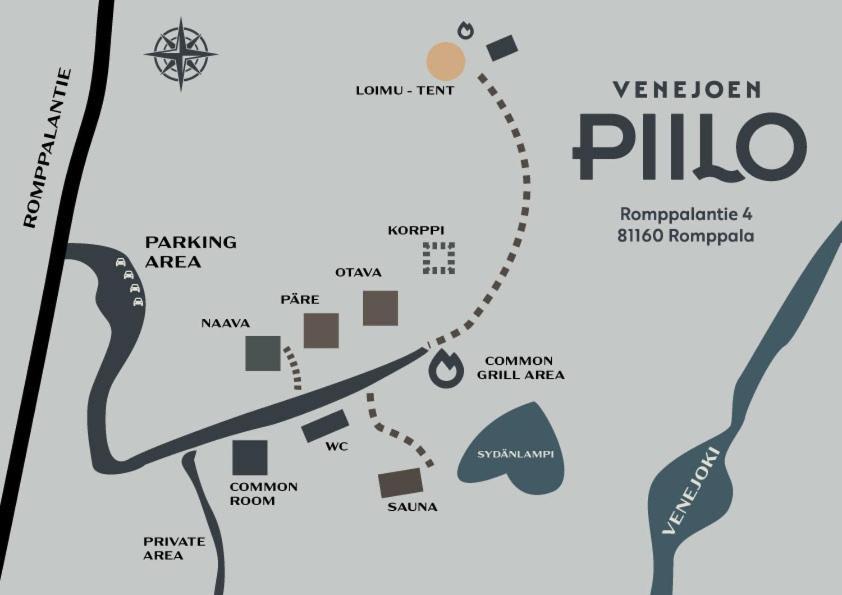 Venejoen Piilo - Paere Villa Kontiolahti Eksteriør bilde